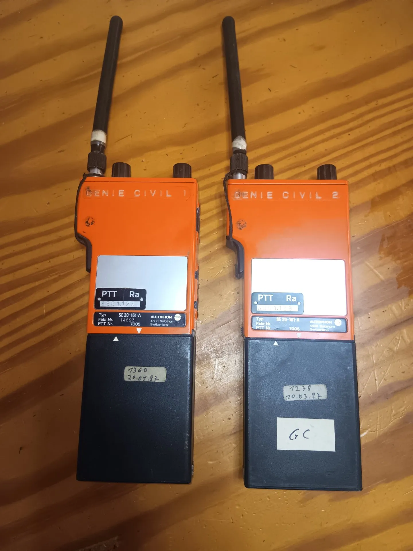 Walkie Talkie Vintage