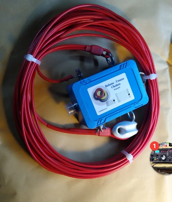 Antena de hilo largo para HF