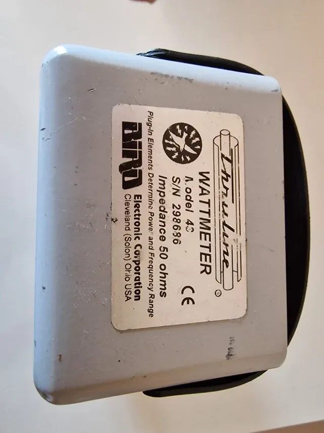 MEDIDOR WATIMETRO SWR BIRD 43 THRULINE