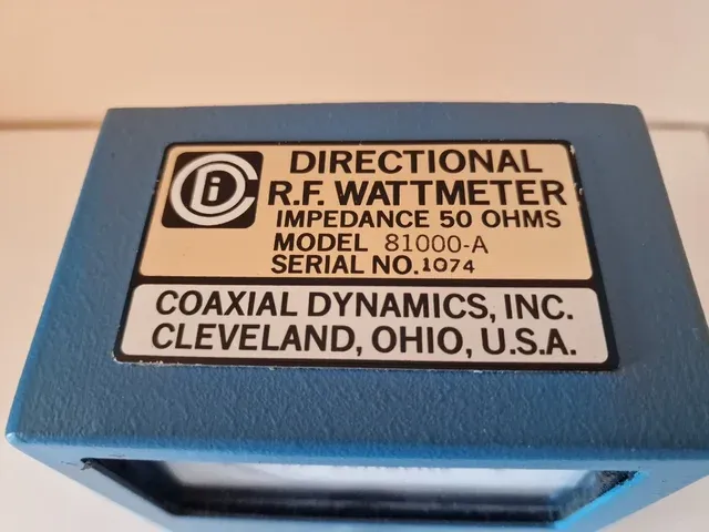 WATIMETRO MEDIDOR SWR COAXIAL DYNAMICS 81000-A
