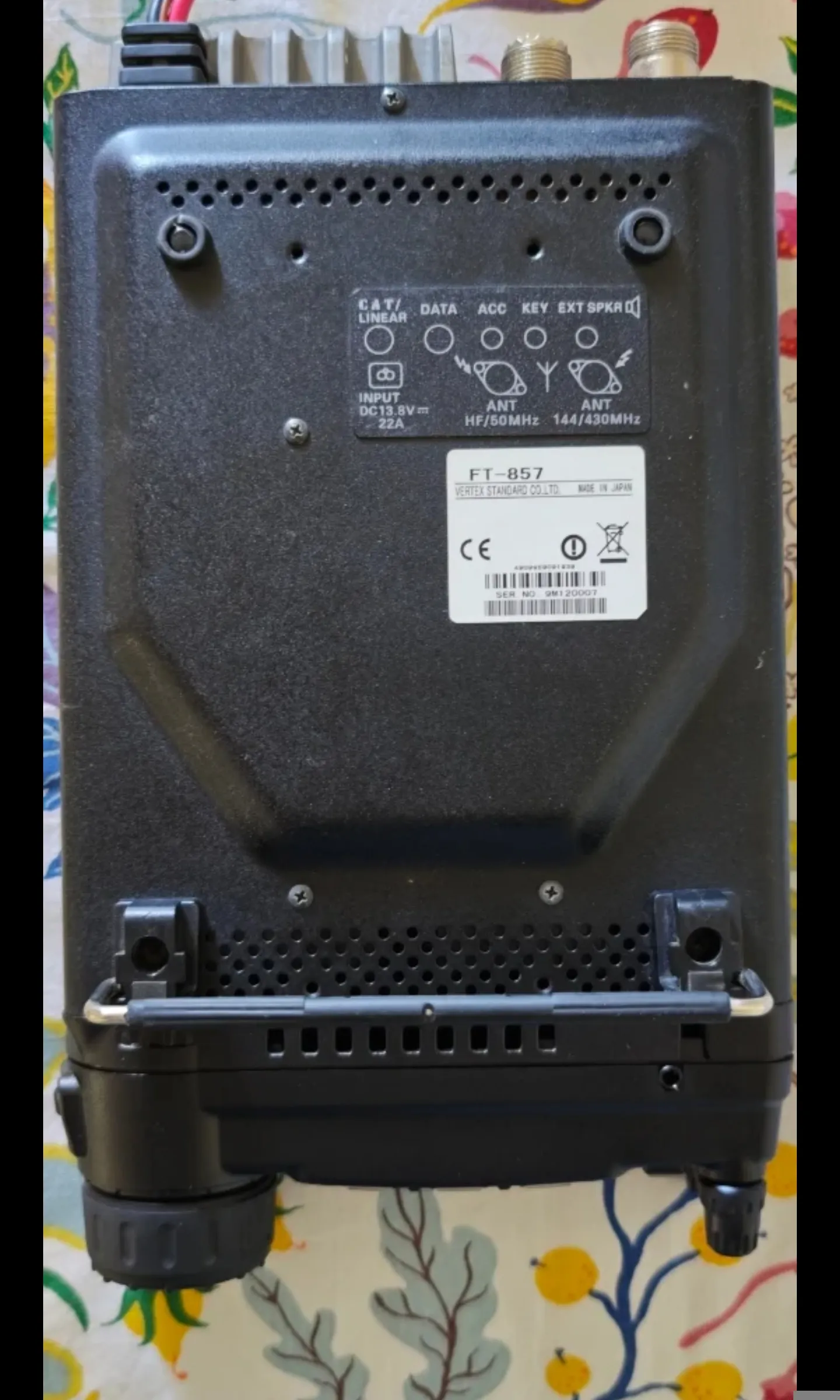 Yaesu FT-857D y FC-30