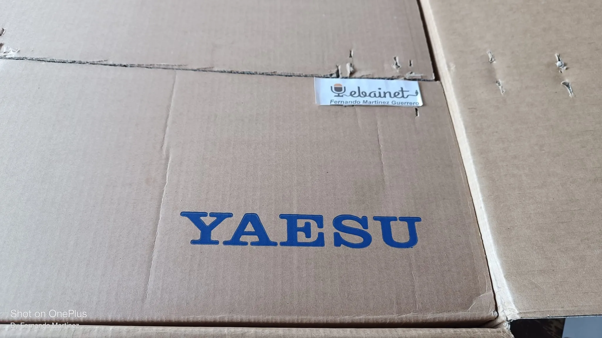 Yaesu FT-990 en su caja, todos filtros instalados 1 solo dueño