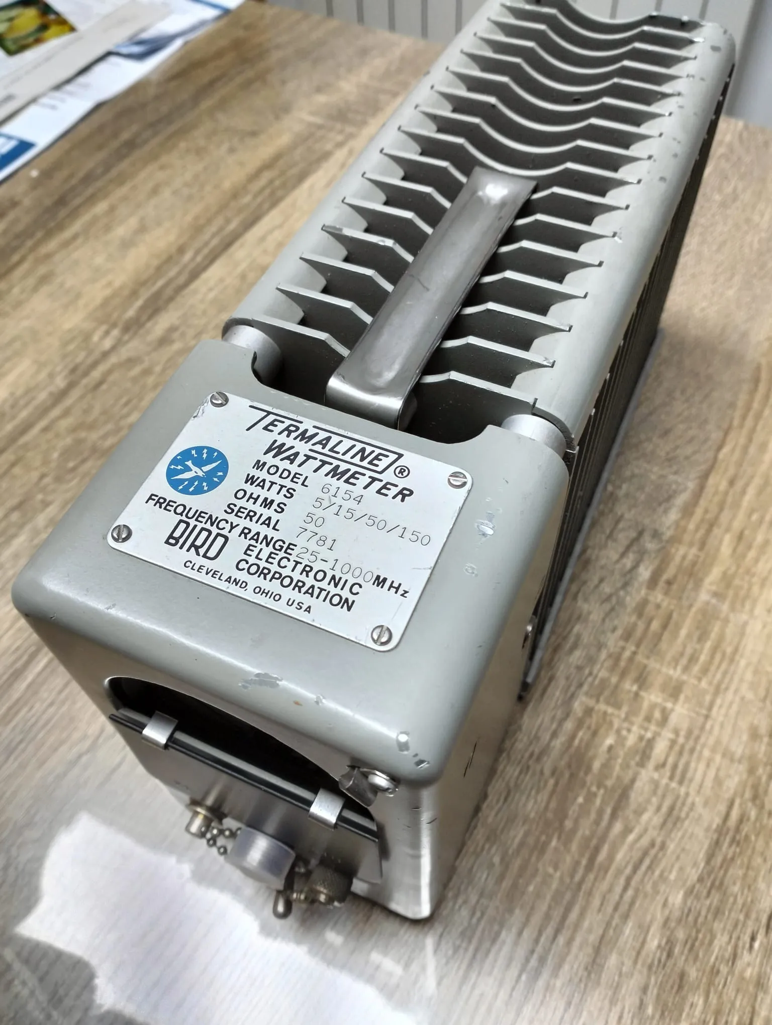 Carga Vatímetro Bird 6154